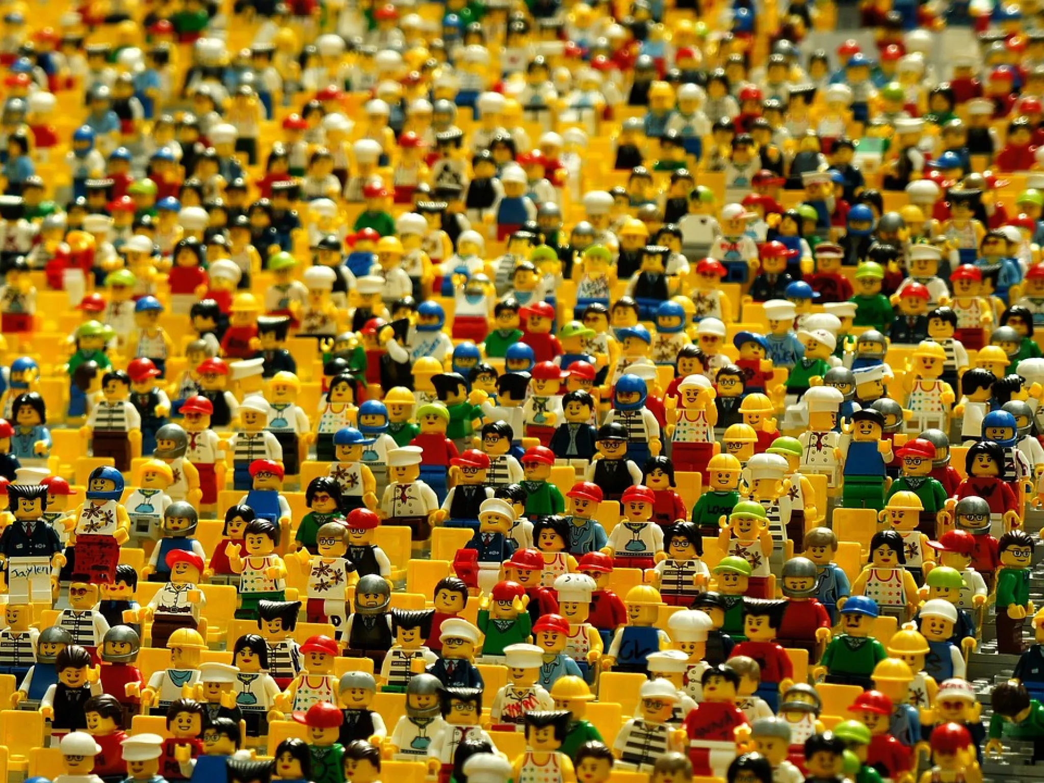 Foule lego